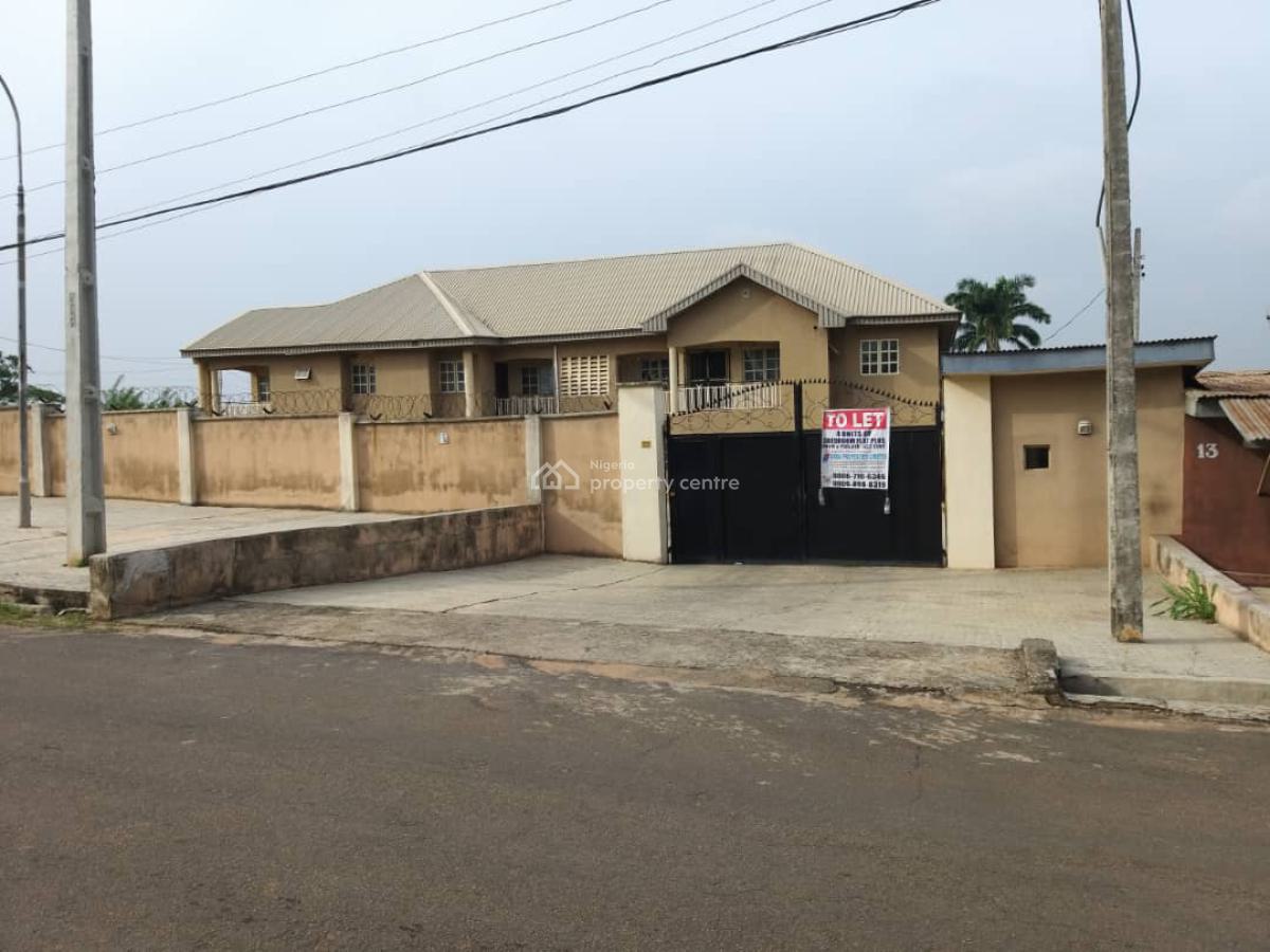 4 Units of 3 Bedroom Flat with 4 Units Self Contained, G.r.a Quarters, Sagamu, Ogun, House for Rent