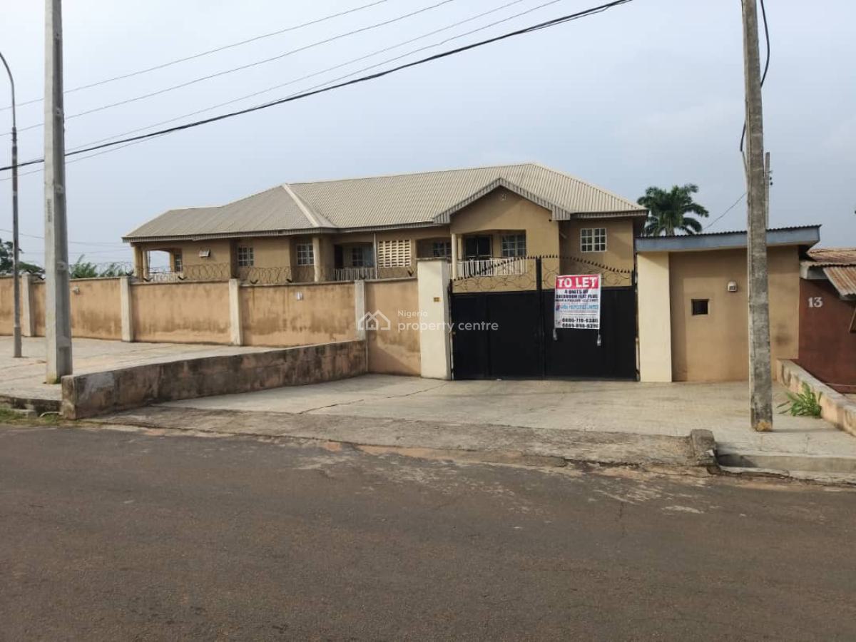 4 Units of 3 Bedroom Flat with 4 Units Self Contained, G.r.a Quarters, Sagamu, Ogun, House for Rent