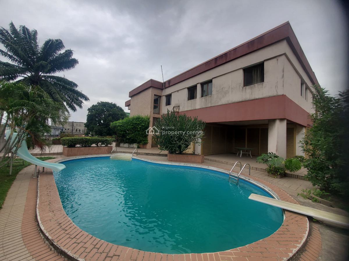 12-bedroom  Italianate Mansion with Study Room, Off Toyin Street, Ikeja, Lagos, House for Sale