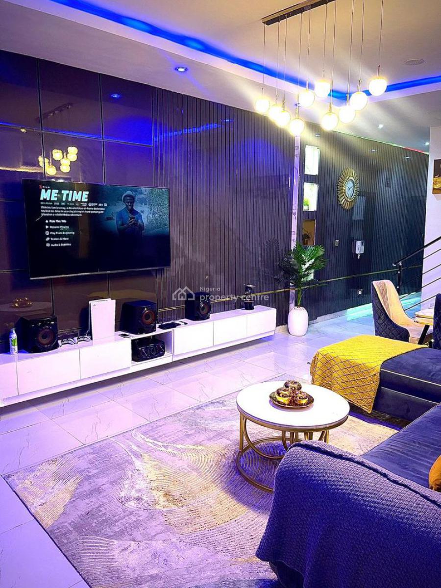 Furnished Duplex, Chevron, Lekki, Lekki, Lagos, Semi-detached Duplex for Rent