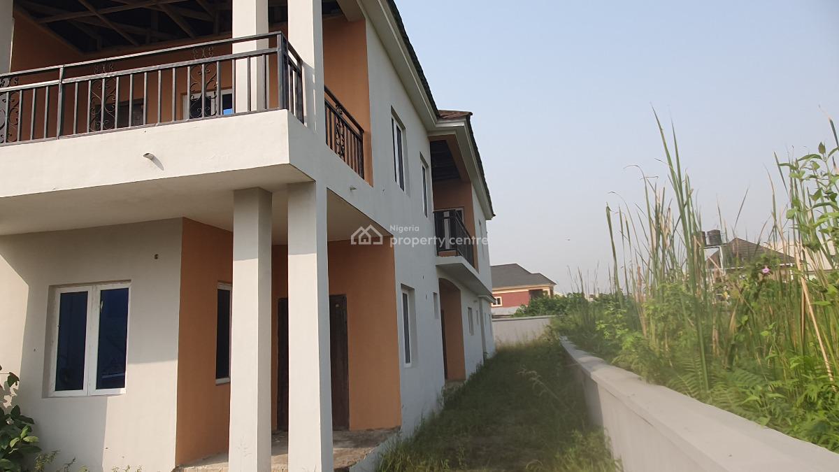 4 Bedroom Semi Detached Carcass Structure, Amity Estate, Sangotedo, Ajah, Lagos, Semi-detached Duplex for Sale