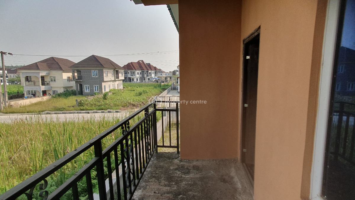 4 Bedroom Semi Detached Carcass Structure, Amity Estate, Sangotedo, Ajah, Lagos, Semi-detached Duplex for Sale