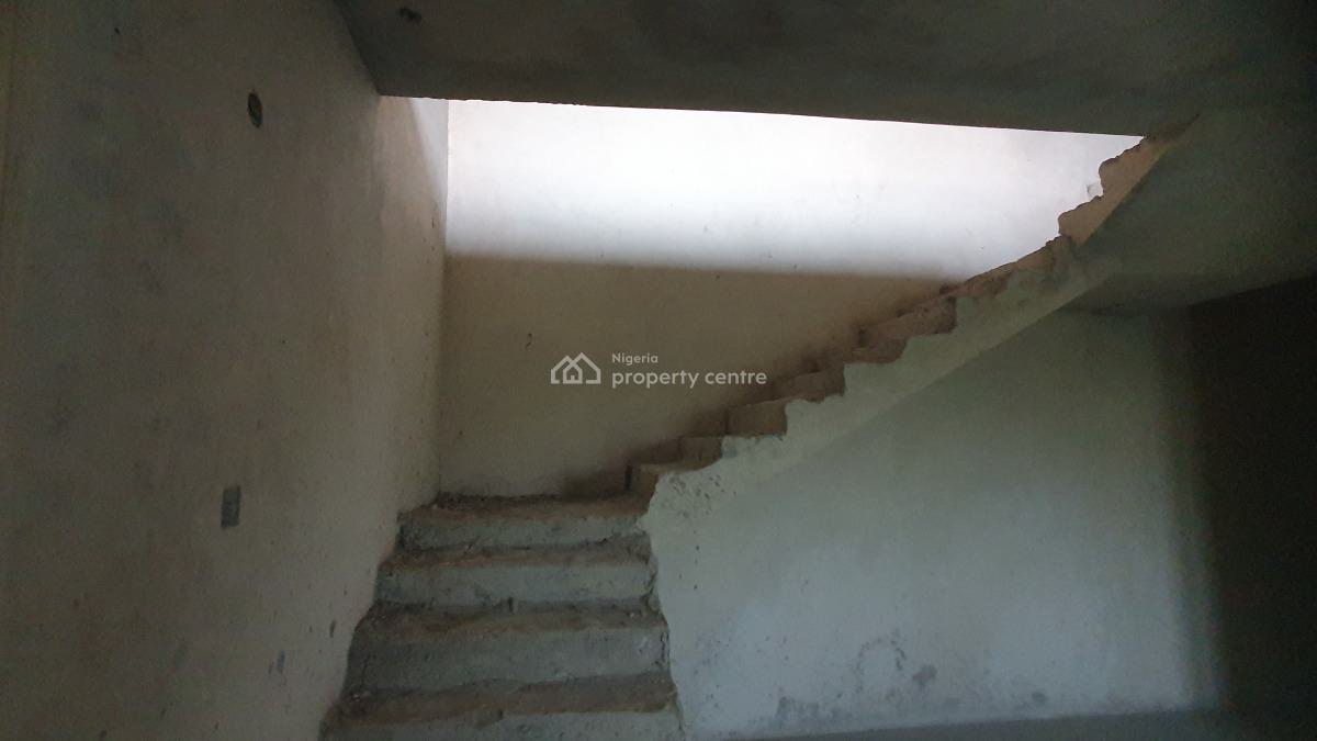 4 Bedroom Semi Detached Carcass Structure, Amity Estate, Sangotedo, Ajah, Lagos, Semi-detached Duplex for Sale