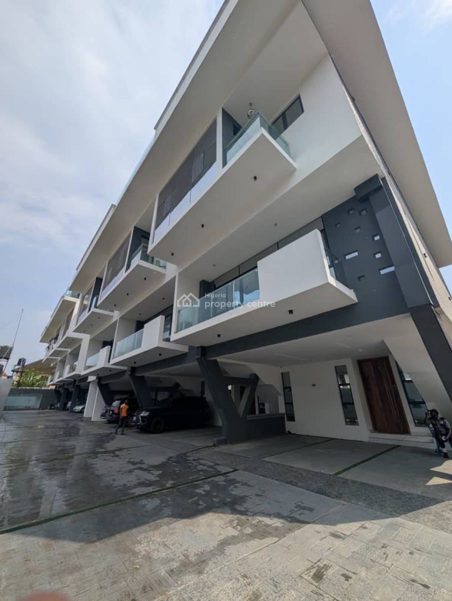 Luxury 4 Bedroom Terrace., Ikeja Gra, Ikeja, Lagos, Terraced Duplex for Rent