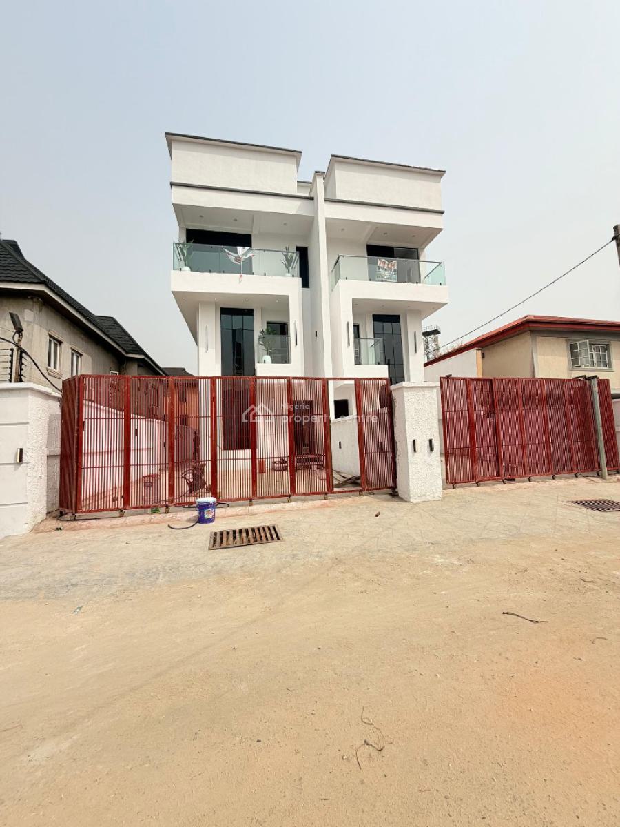 Newly Built 5 Bedroom Semi Detached Duplex with Bq, Ikeja, Lagos, Semi-detached Duplex for Sale