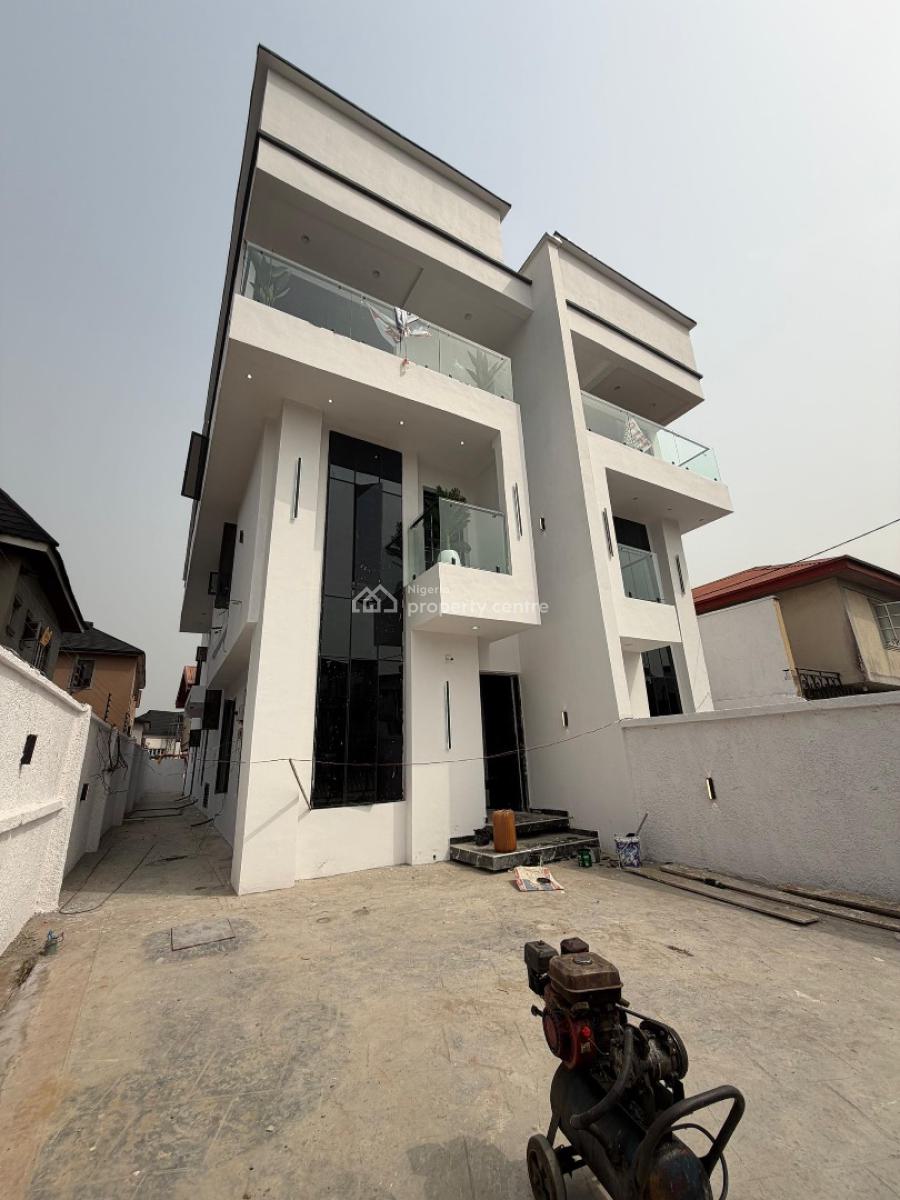Newly Built 5 Bedroom Semi Detached Duplex with Bq, Ikeja, Lagos, Semi-detached Duplex for Sale