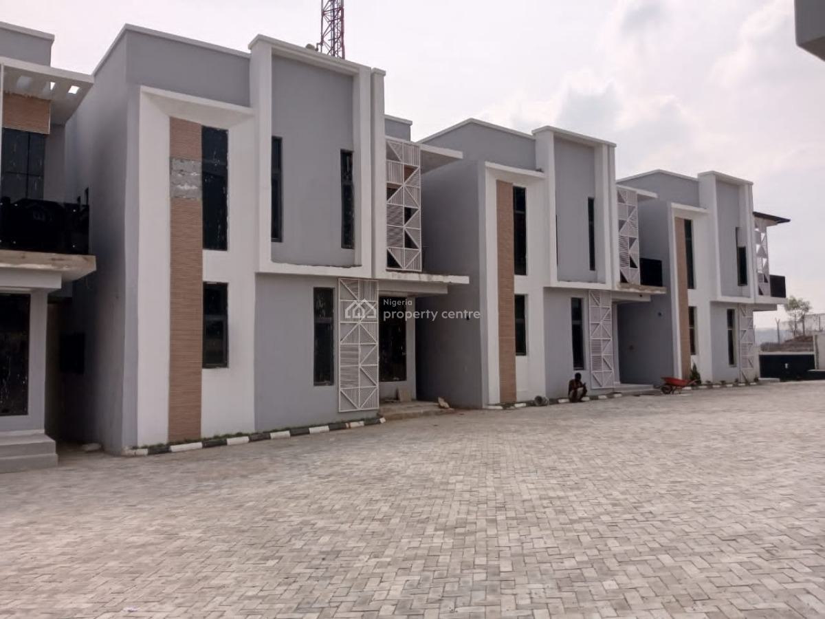 Newly Built 4 Bedroom Terrace Duplex, By Water Board, Asokoro District, Abuja, Terraced Duplex for Rent
