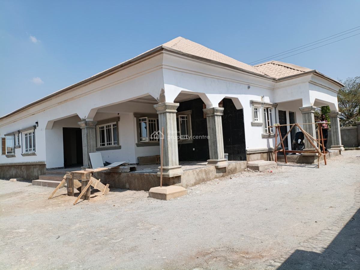 Exquisite 3 Bedroom Flat with 1 Room Bq, New Oil Spring Estate Beside New Site Estate, Lugbe District, Abuja, Flat / Apartment for Rent