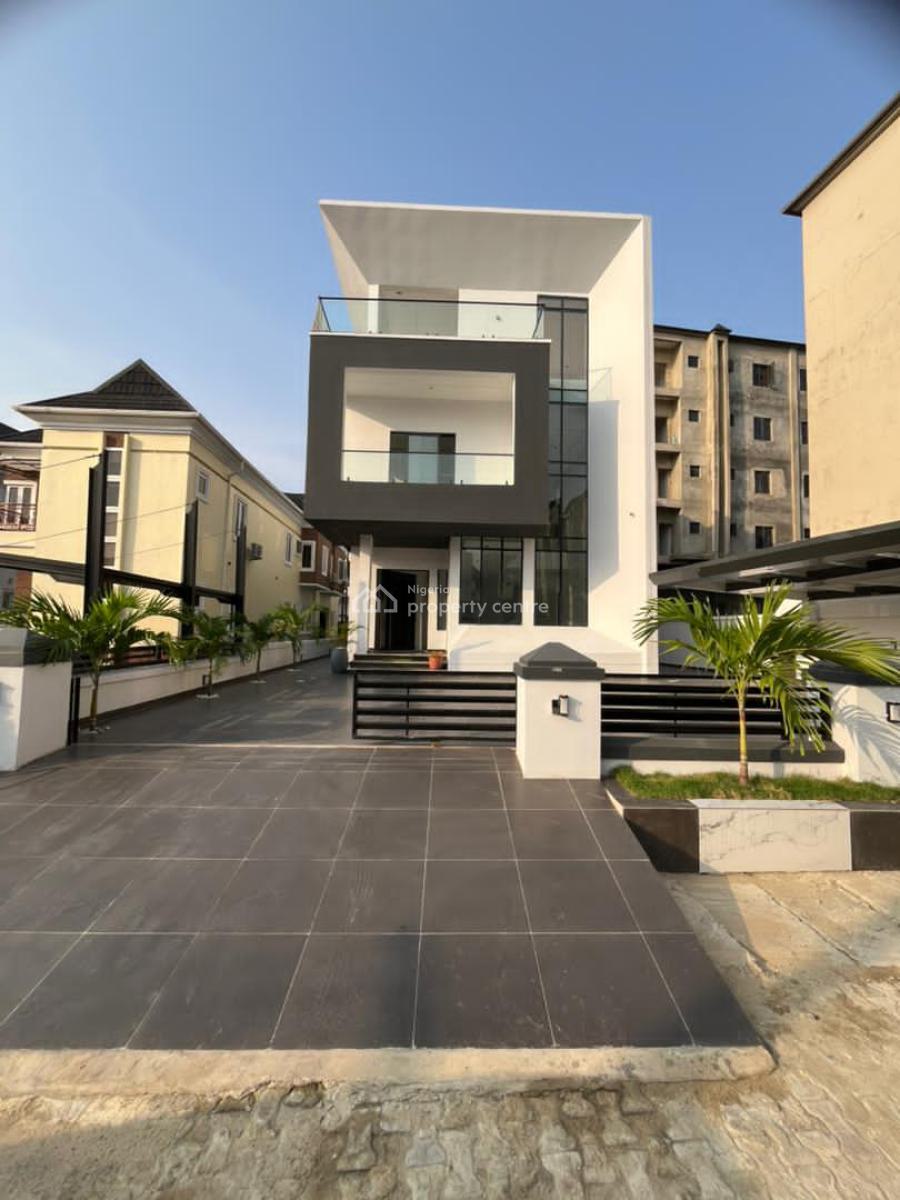 Grand 6-bedroom Fully Detached Duplex, Ikota, Lekki, Lagos, Detached Duplex for Sale