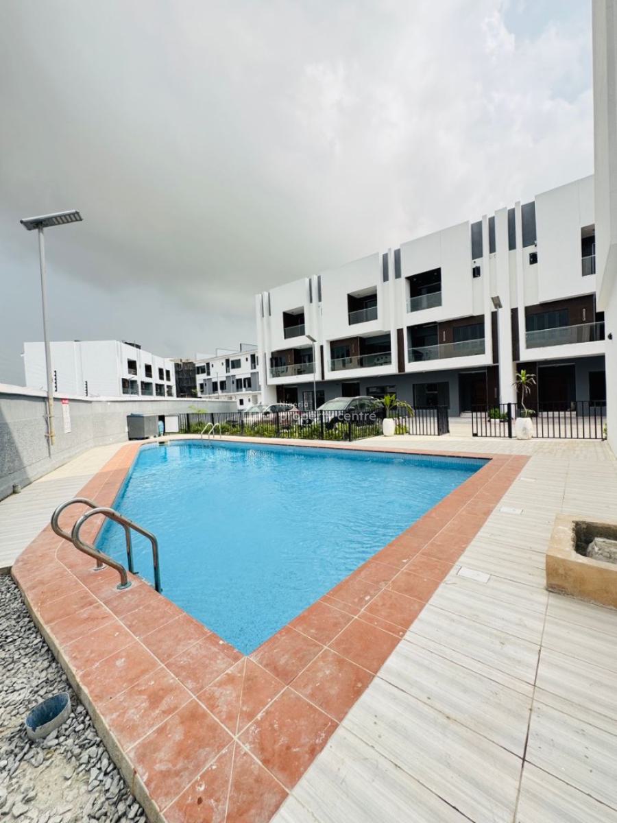 Spacious 4 Bedrooms Terraced Duplex with Swimming Pool, Lekki Phase 1, Lekki, Lagos, Terraced Duplex for Sale