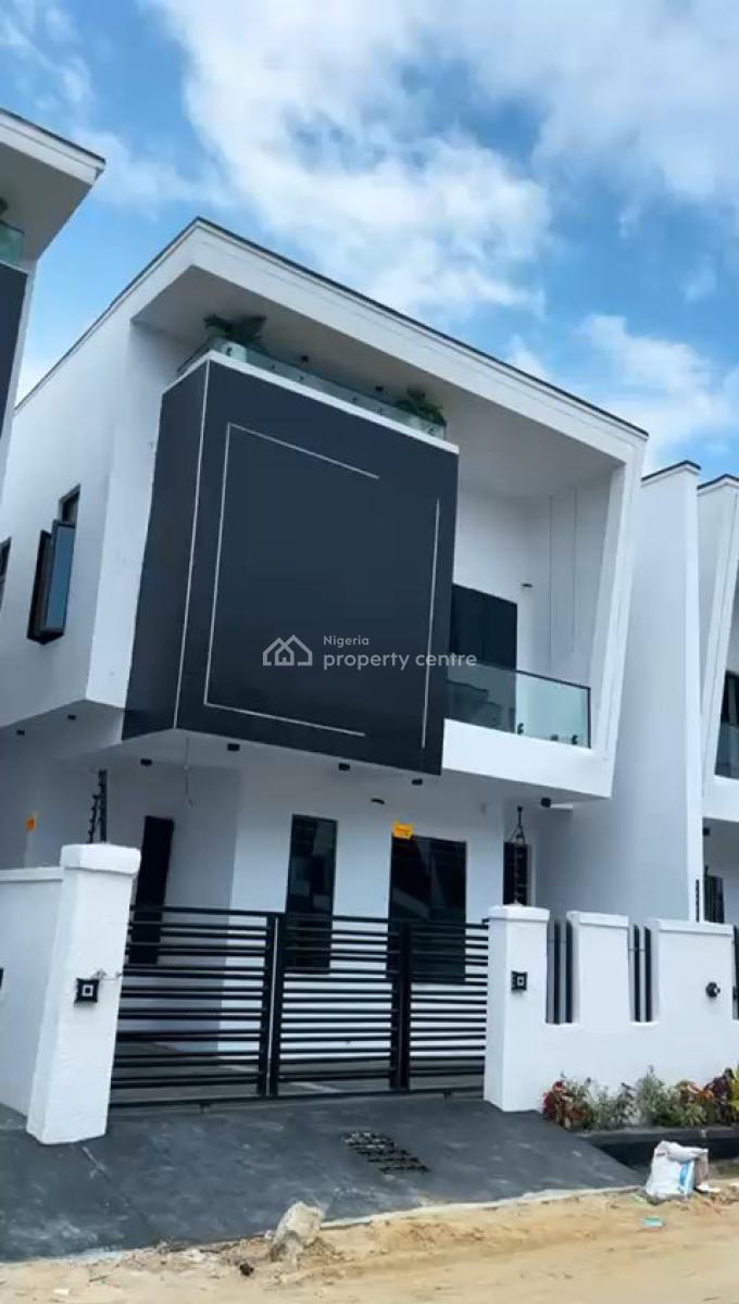 Luxury 4 Bedroom Fully-detached Duplex with Bq, Ajah, Lagos, Detached Duplex for Sale