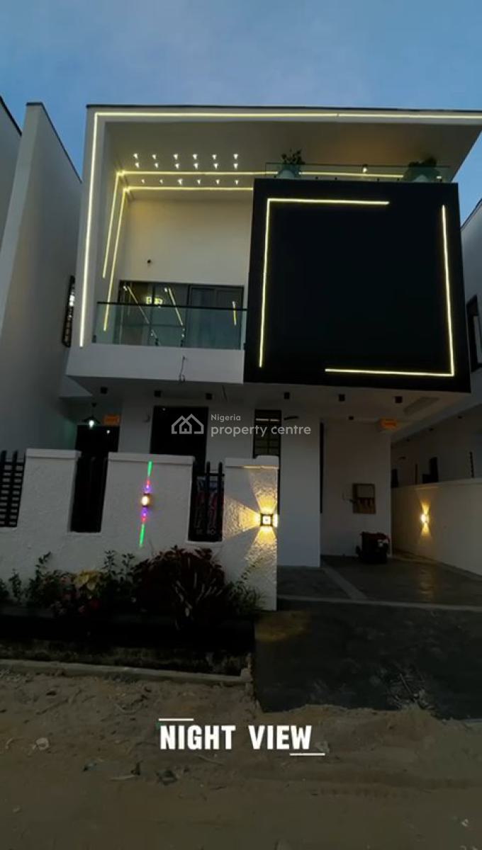 Luxury 4 Bedroom Fully-detached Duplex with Bq, Ajah, Lagos, Detached Duplex for Sale