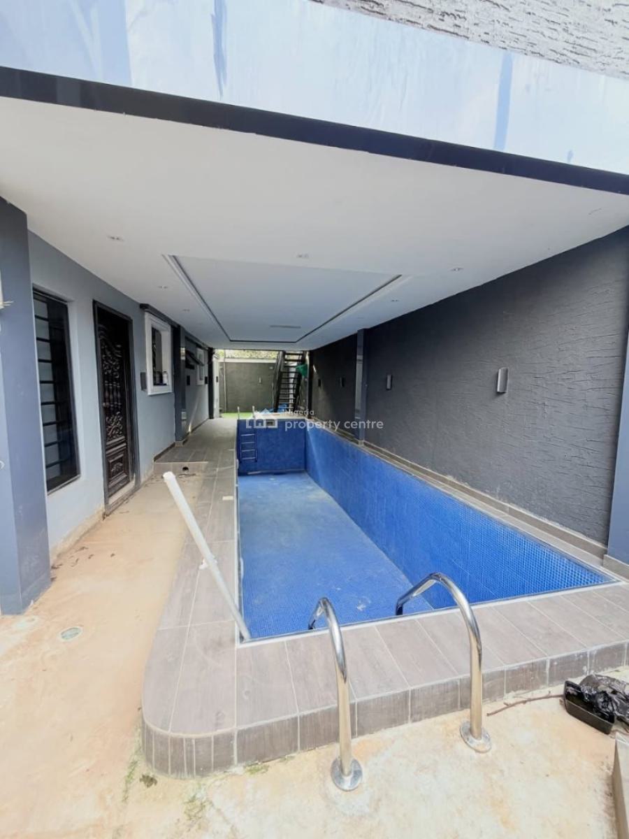 Exquisite 4 Bedroom Detached Duplex with Bq & Pool in Serene Estate, Ajao Estate Airport Road, Ikeja, Lagos, Detached Duplex for Sale