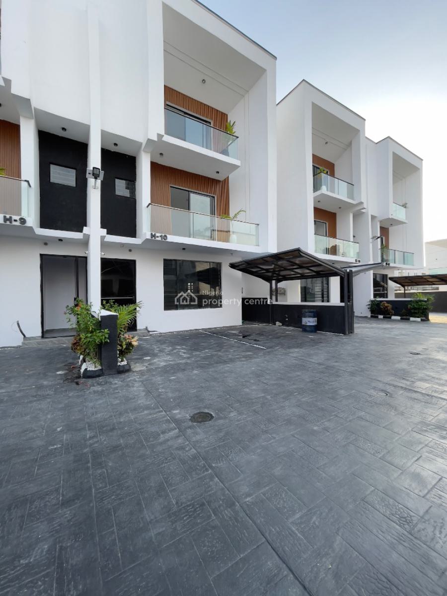 Luxury 4 Bedroom Semi Detached Duplex with Bq, Chevron Tollgate By Orchid Road, Lekki, Lagos, Semi-detached Duplex for Sale