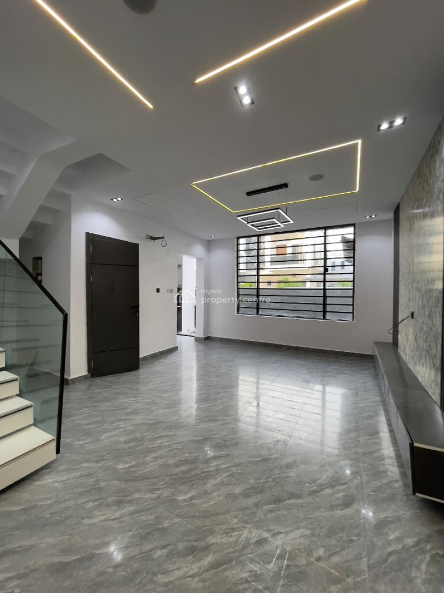 Luxury 4 Bedroom Semi Detached Duplex with Bq, Chevron Tollgate By Orchid Road, Lekki, Lagos, Semi-detached Duplex for Sale