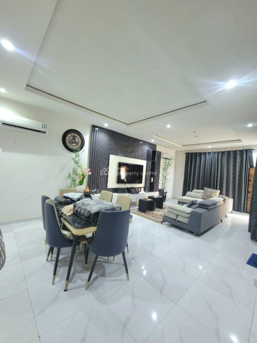 Furnished Four Bedroom Terrace Corner Piece, Sangotedo, Ajah, Lagos, Terraced Duplex for Sale