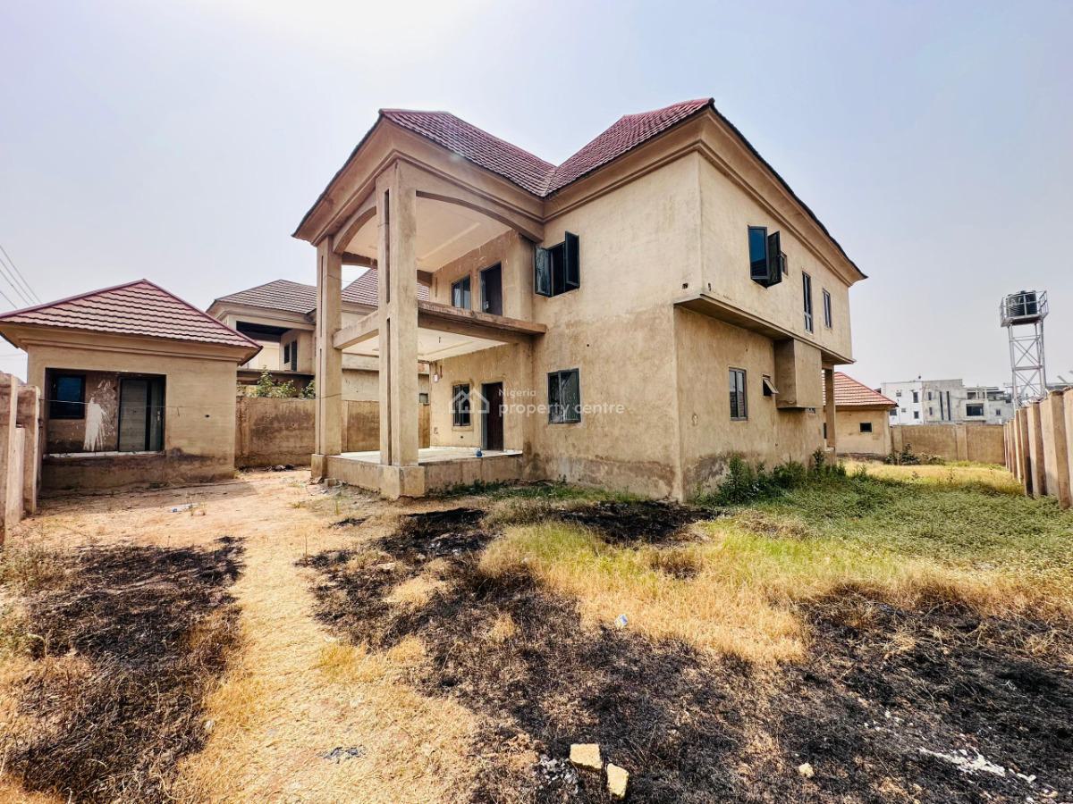 Shell / Semi Finished 4 Bedroom Detached Duplex with Bq, Idu / Karmo By Nizamire Hospital, Karmo, Abuja, Detached Duplex for Sale