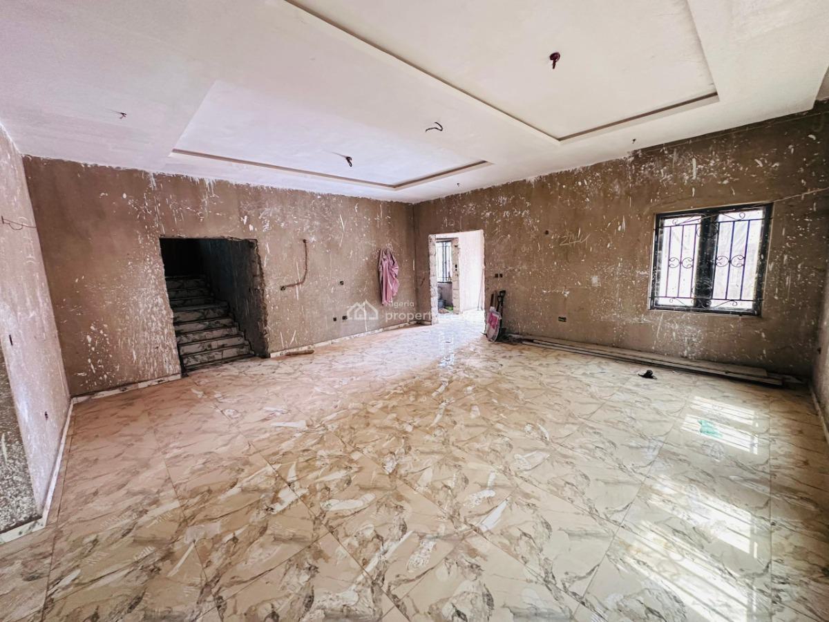 Shell / Semi Finished 4 Bedroom Detached Duplex with Bq, Idu / Karmo By Nizamire Hospital, Karmo, Abuja, Detached Duplex for Sale