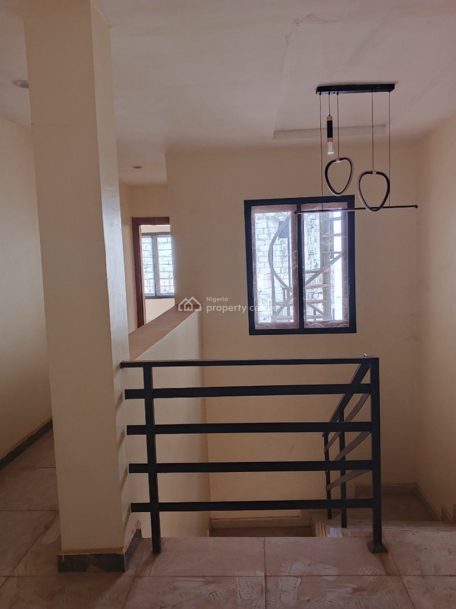 Newly Built 4 Bedroom Terrace Duplex with Bq., By Shafa Filing Station, Mabushi, Abuja, Terraced Duplex for Rent