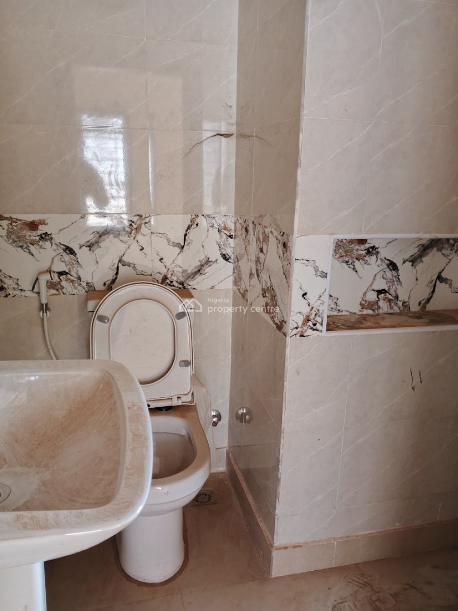 Newly Built 4 Bedroom Terrace Duplex with Bq., By Shafa Filing Station, Mabushi, Abuja, Terraced Duplex for Rent