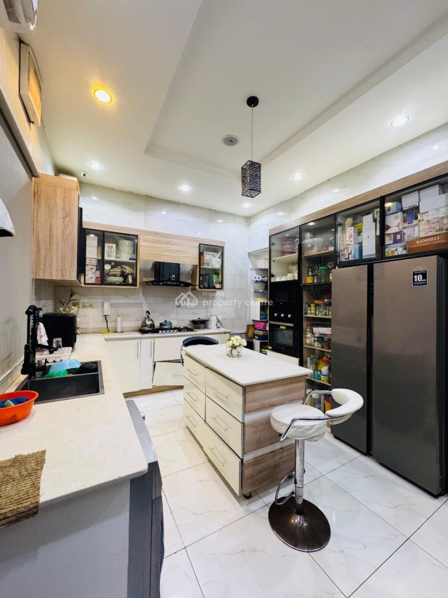 Lovely 4bedroom Furnished Detached Duplex with Pool in a Secure Estate, Ikota, Lekki, Lagos, Detached Duplex for Sale