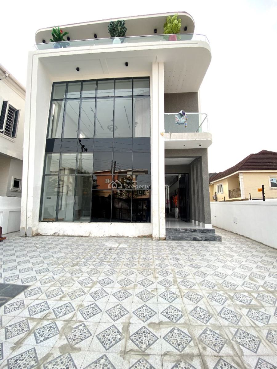 Lovely 5 Bedroom Fully Detached Duplex with Pool in a Secure Estate, Ikota, Lekki, Lagos, Detached Duplex for Sale