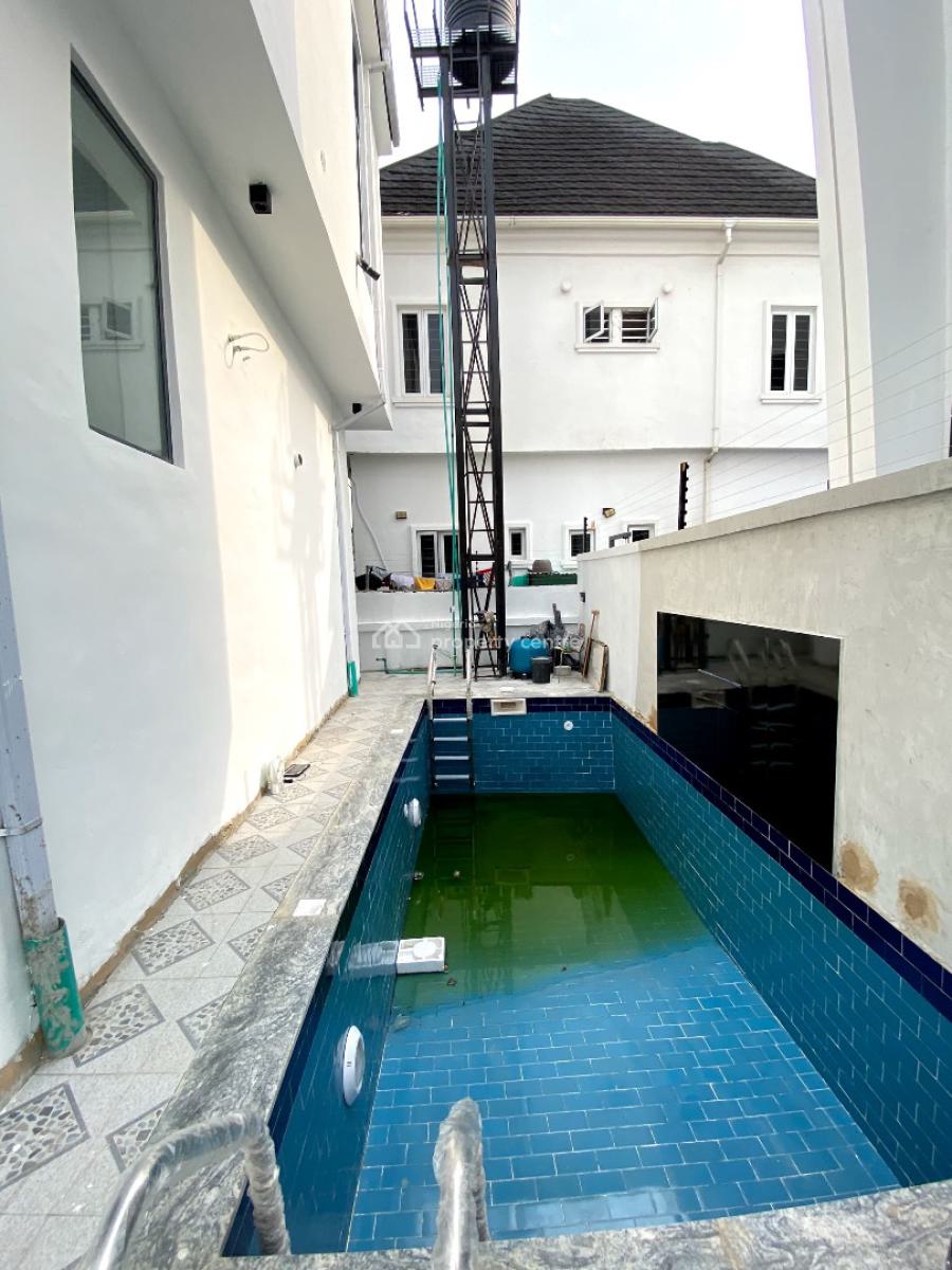 Lovely 5 Bedroom Fully Detached Duplex with Pool in a Secure Estate, Ikota, Lekki, Lagos, Detached Duplex for Sale