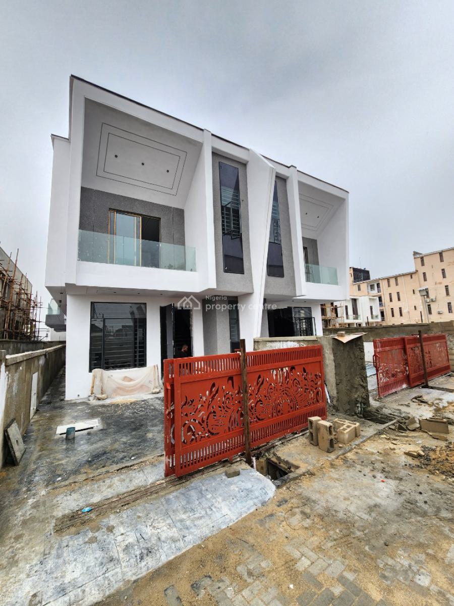 Luxury 4 Bedroom Semi Detached Duplex with Bq in a Secured Estate, Ikota, Lekki, Lagos, Semi-detached Duplex for Sale