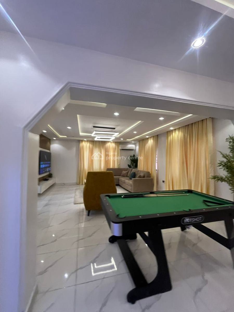 Beautiful Furnished 4 Bedroom Semi Detached Apartment with 2 Bqs, Lekki Phase 1, Lekki, Lagos, Semi-detached Duplex for Rent