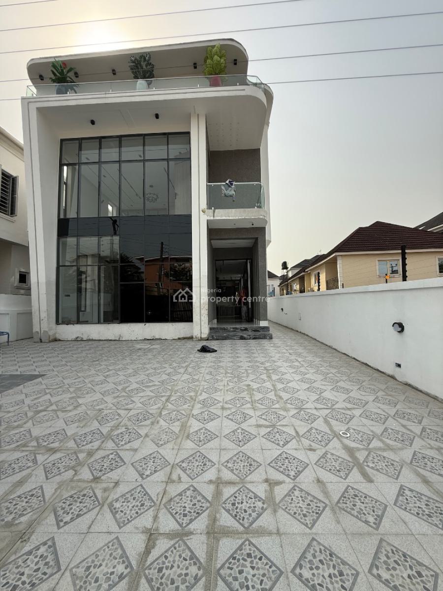Well Built 5 Bedroom Detached Duplex with Pool/bq, Chevron, Lekki, Lagos, House for Sale