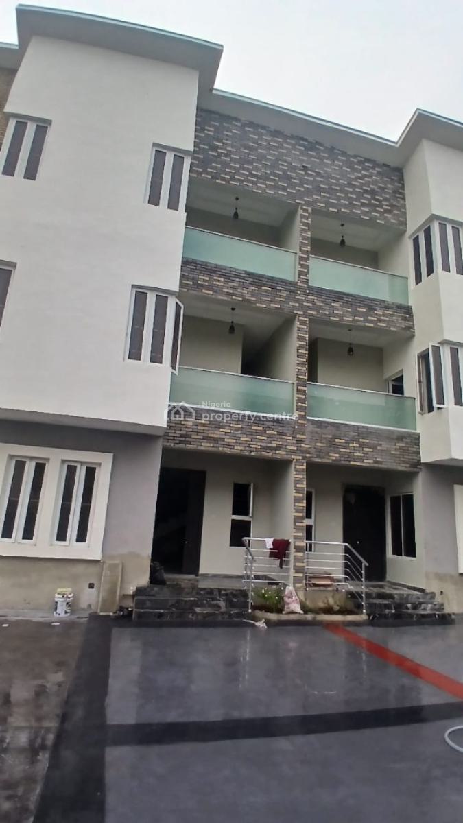 Luxury Newly Built 4 Bedroom Terrace Duplex with Bq Service House, Lekki Phase 1, Lekki, Lagos, Terraced Duplex for Rent