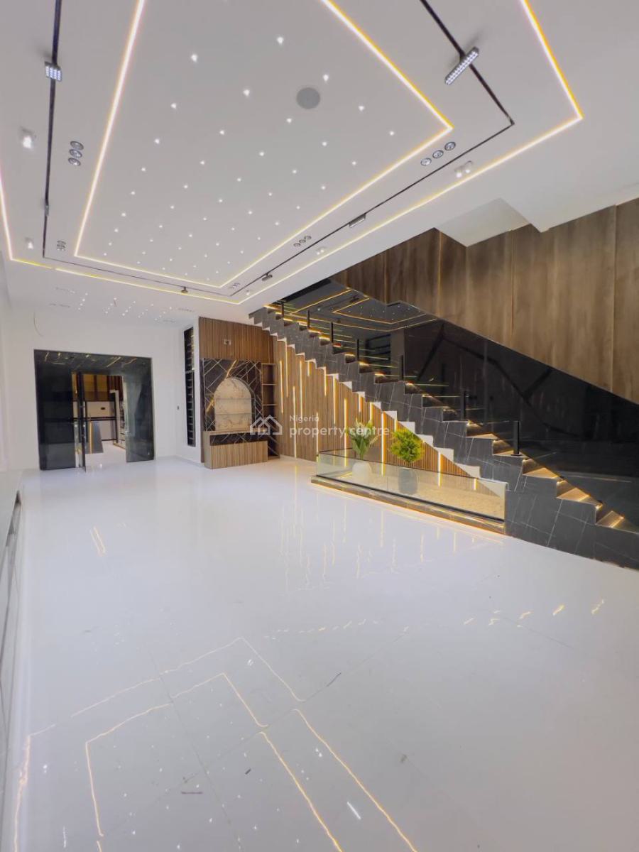 5 Bedroom Fully Detached Duplex+bq with Pool, Chevron, Lekki, Lagos, Detached Duplex for Sale