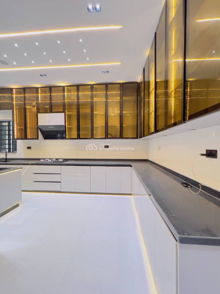 5 Bedroom Fully Detached Duplex+bq with Pool, Chevron, Lekki, Lagos, Detached Duplex for Sale