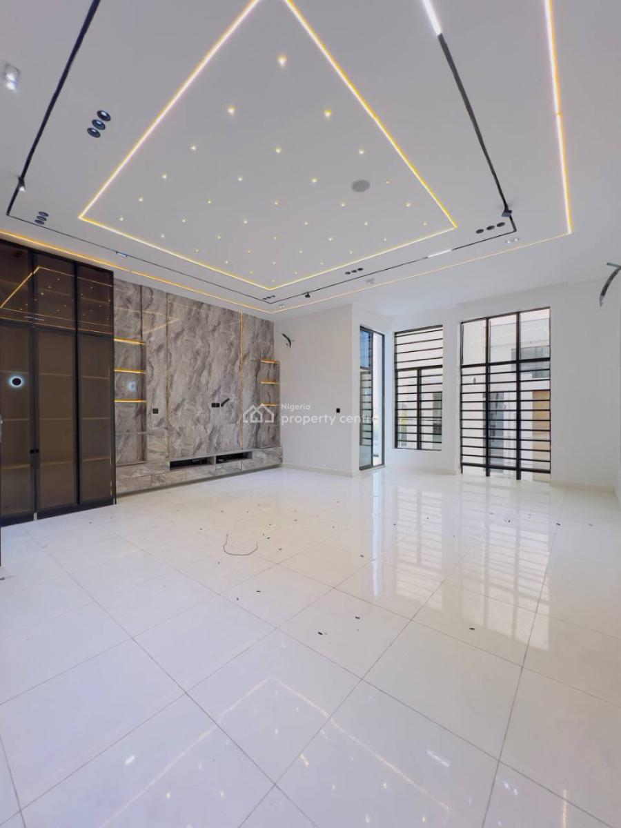 5 Bedroom Fully Detached Duplex+bq with Pool, Chevron, Lekki, Lagos, Detached Duplex for Sale