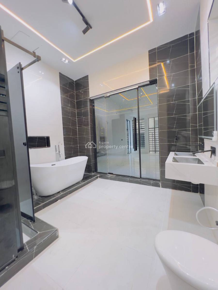 5 Bedroom Fully Detached Duplex+bq with Pool, Chevron, Lekki, Lagos, Detached Duplex for Sale