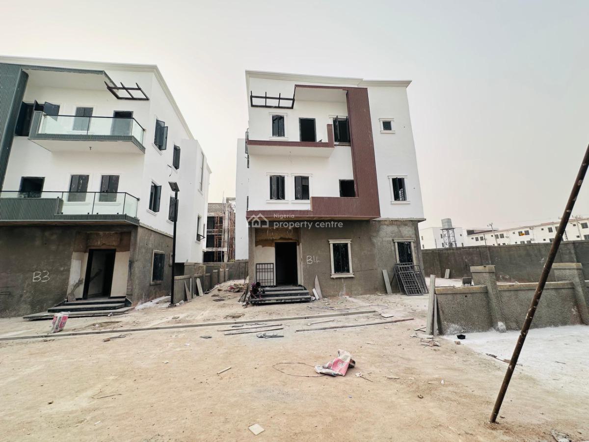 Brand New 5-bedroom Detached Duplex with Bq, Jahi, Abuja, Detached Duplex for Sale