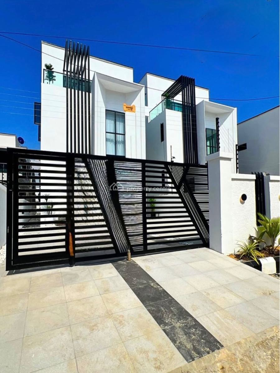 His 5-bedroom Masterpiece Is Pure Perfection  Pool - Rooftop - Gym, Orchid Road, Lekki, Lagos, Detached Duplex for Sale