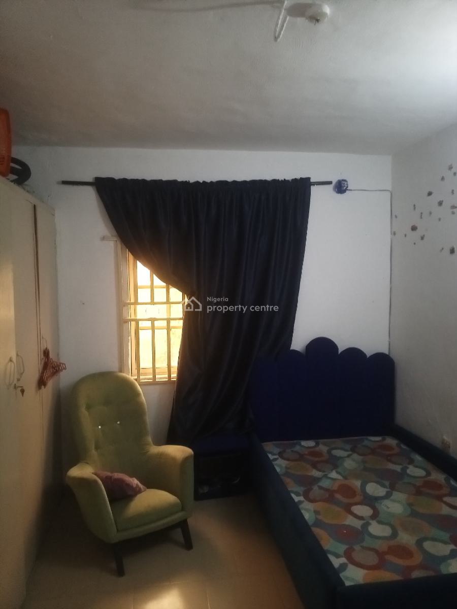 Furnished One Bedroom in  a Shared Apartment, Ktm Bus-stop, Badore, Ajah, Lagos, Flat / Apartment for Rent