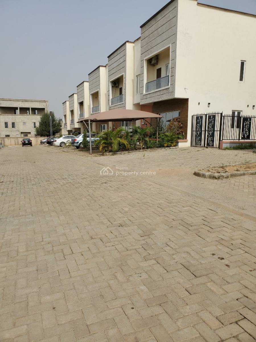 Gigantic, Exclusive 4 Bedrooms Semi Detached Duplex with Bq, Paradise 2 Road, Life Camp, Abuja, House for Sale