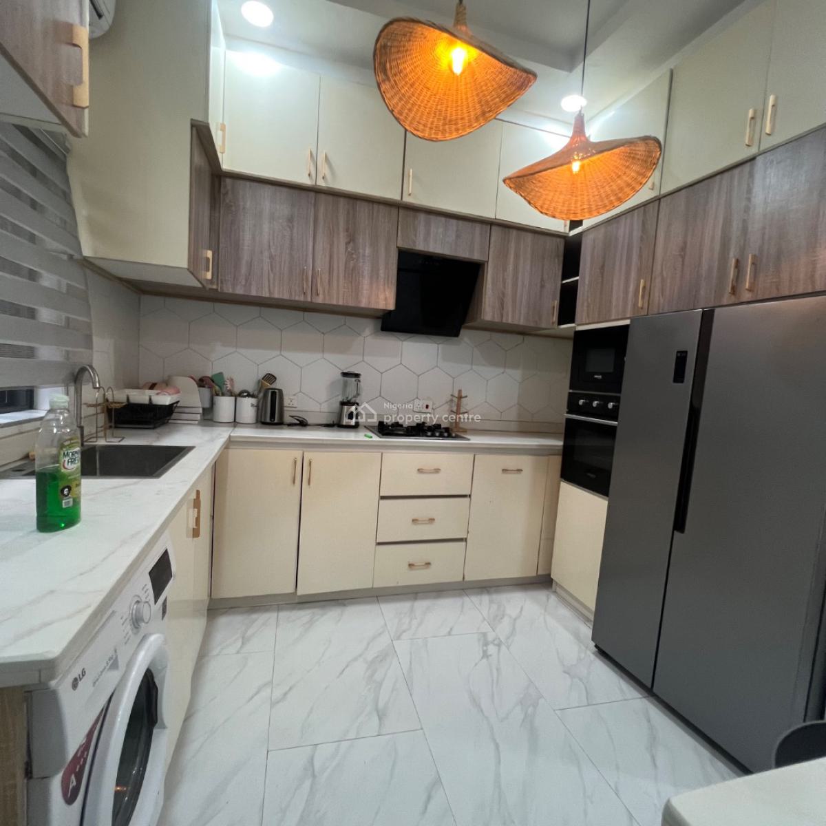4 Bedroom Terrace Duplex with Bq, Ikate, Lekki, Lagos, Terraced Duplex for Rent
