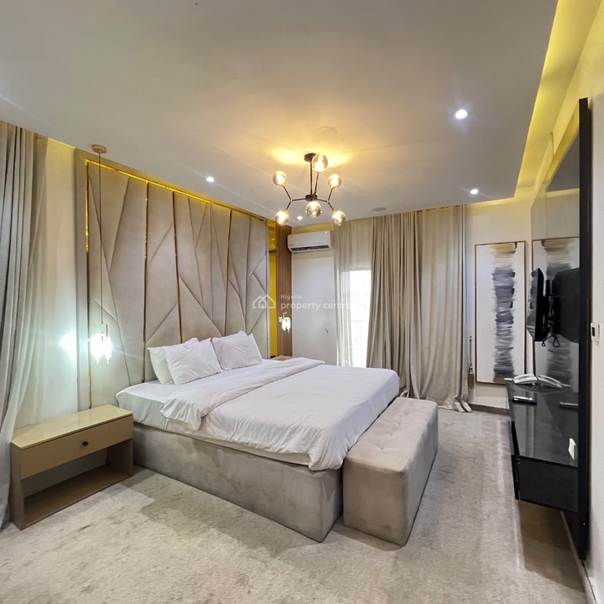 4 Bedroom Terrace Duplex with Bq, Ikate, Lekki, Lagos, Terraced Duplex for Rent