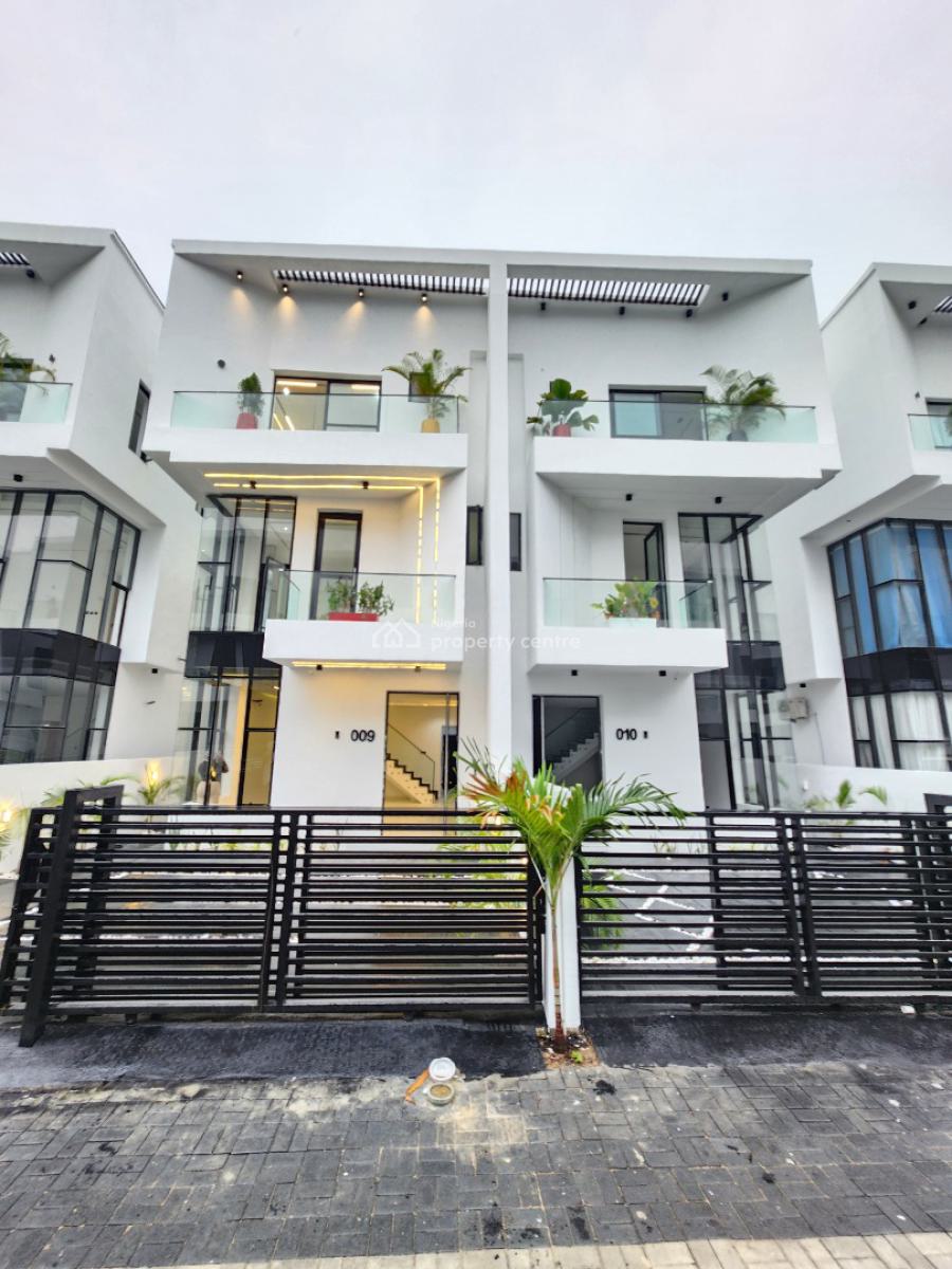 Contemporary 4 Bedroom Semi Detached Duplex with a Bq, Chevron Toll Gate, Orchid Road, Lekki, Lagos, Semi-detached Duplex for Sale