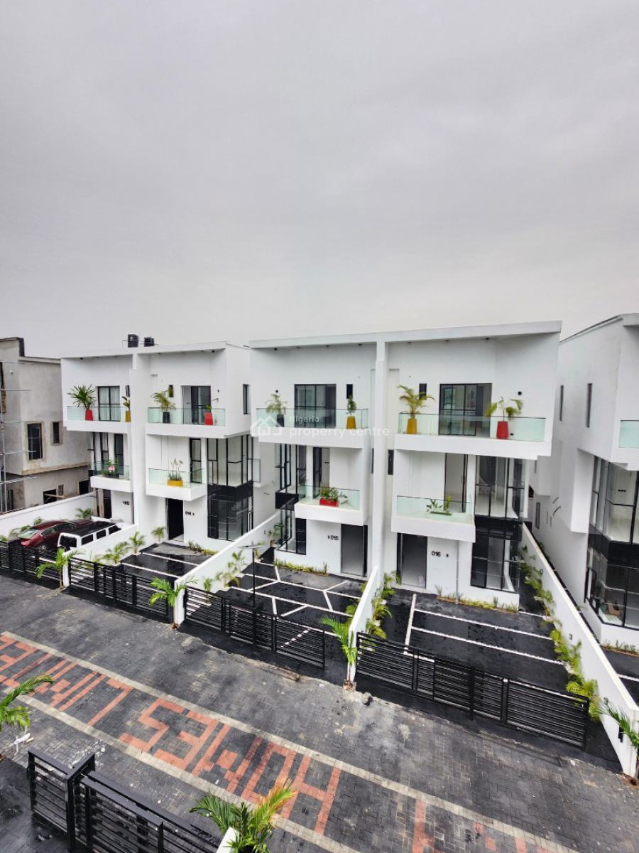 Contemporary 4 Bedroom Semi Detached Duplex with a Bq, Chevron Toll Gate, Orchid Road, Lekki, Lagos, Semi-detached Duplex for Sale