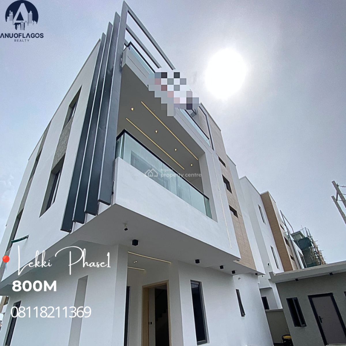 Premium 5 Bedroom Fully Detached Duplex with Pool & Bq, Lekki Phase 1, Lekki, Lagos, Detached Duplex for Sale