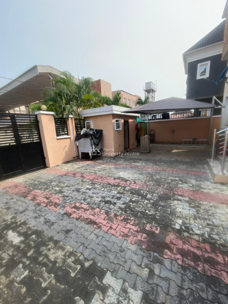 4 Bedroom Fully Detached Duplex with Bq and Security House, Chevy View Estate, Chevron, Lekki, Lagos, Detached Duplex for Rent