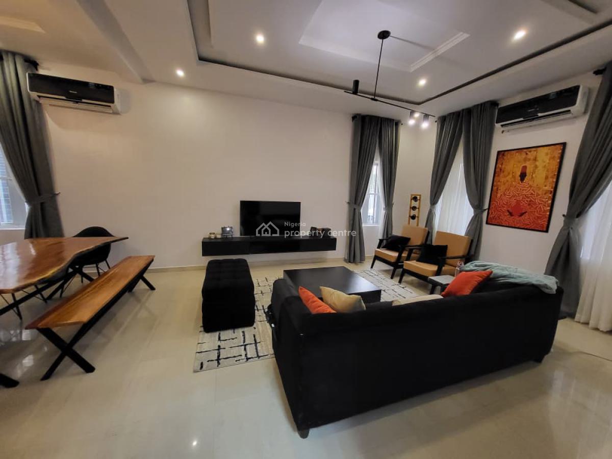 a Well Maintained 4 Bedroom Town-house with a Room Bq, Spring Bay Estate, Ikate, Lekki, Lagos, Terraced Duplex for Rent