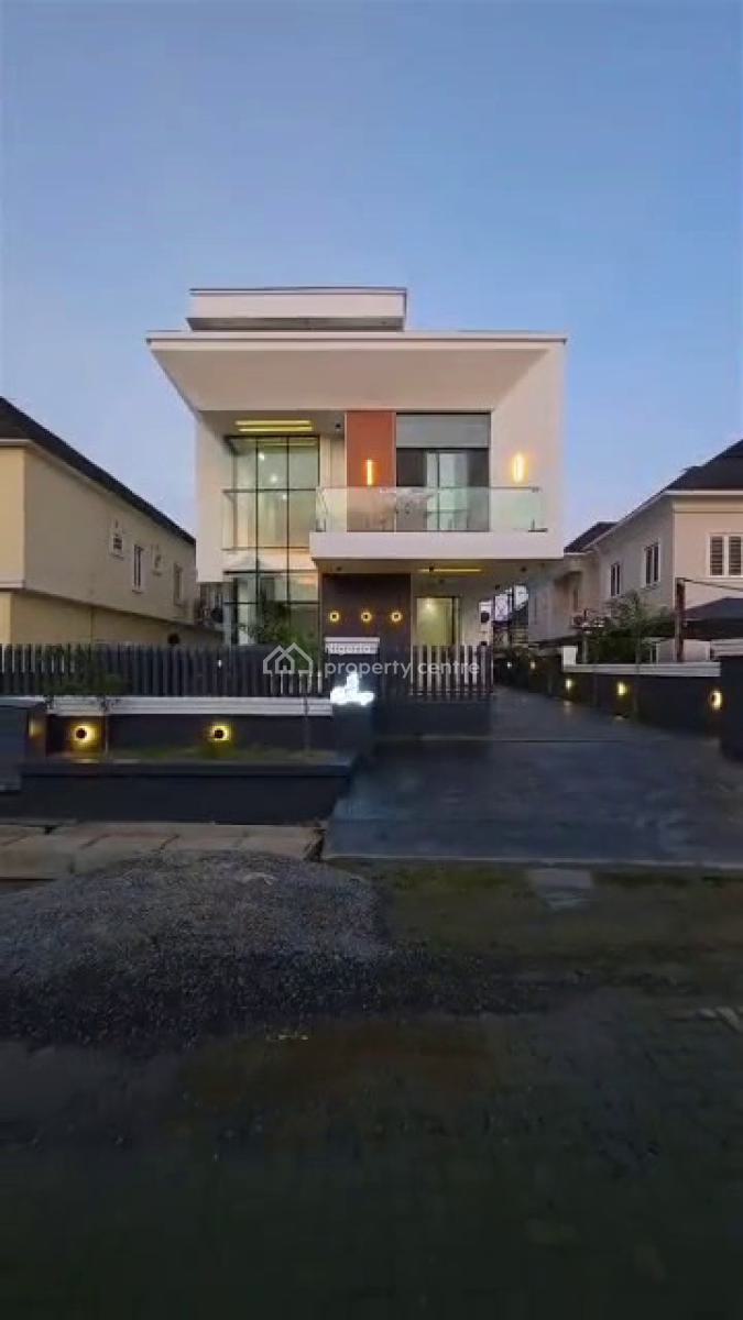5 Bedroom Smart Automated Detached Duplex with Bq, Megamound Estate, Ikota, Lekki, Lagos, Detached Duplex for Sale