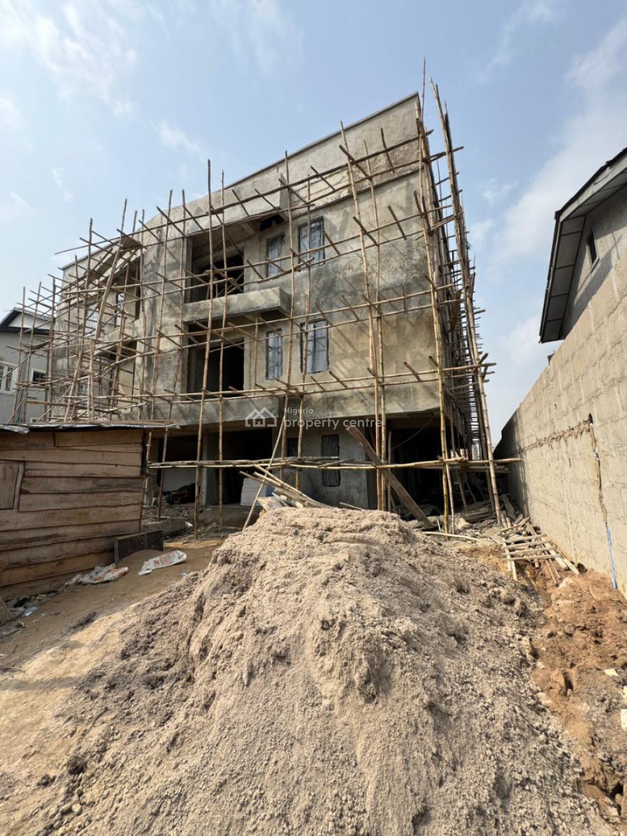 Exclusive 2 Bedroom with Bq & 4 Bedroom Semi Detached Duplex with Bq, Yaba, Lagos, Semi-detached Duplex for Sale