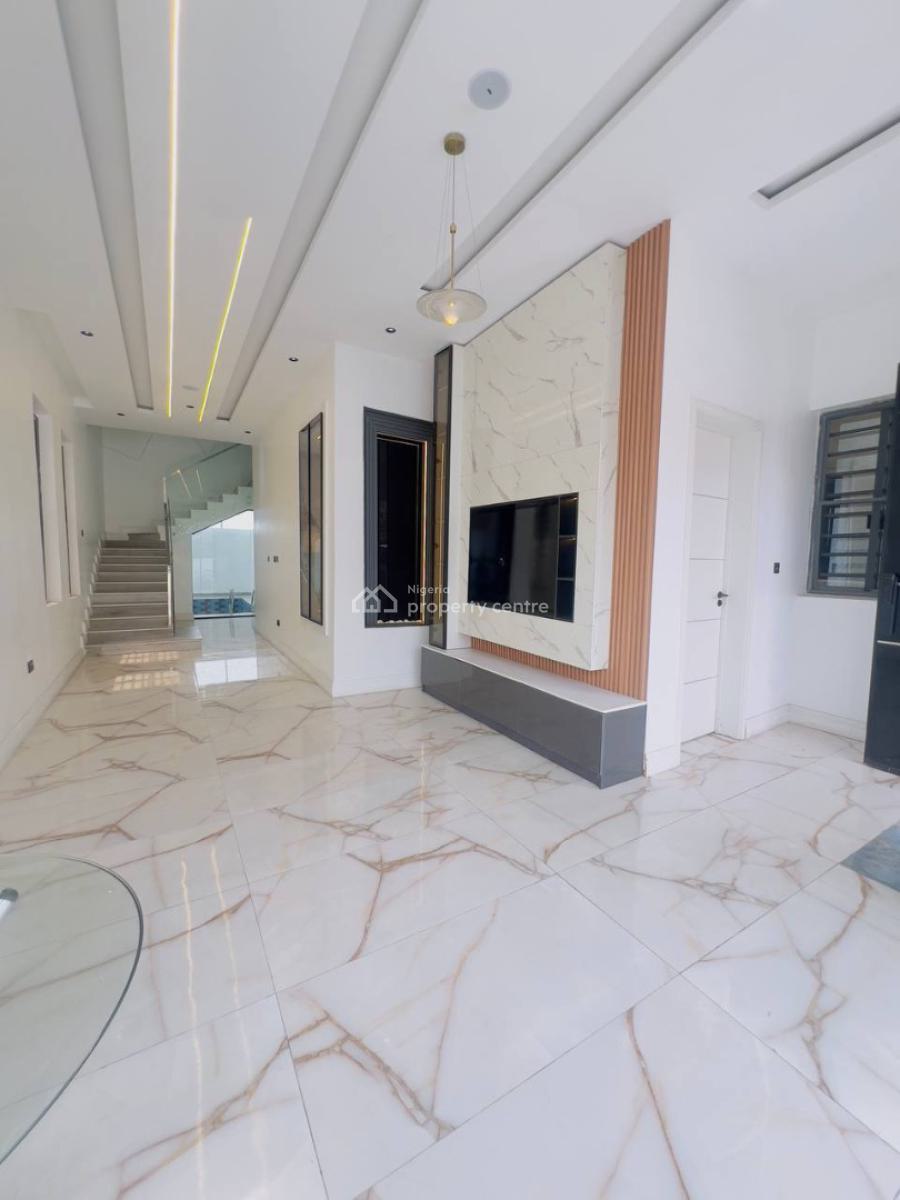 5 Bedroom Fully Detached Duplex+pool, Cinema, Chevron, Lekki, Lagos, Detached Duplex for Sale