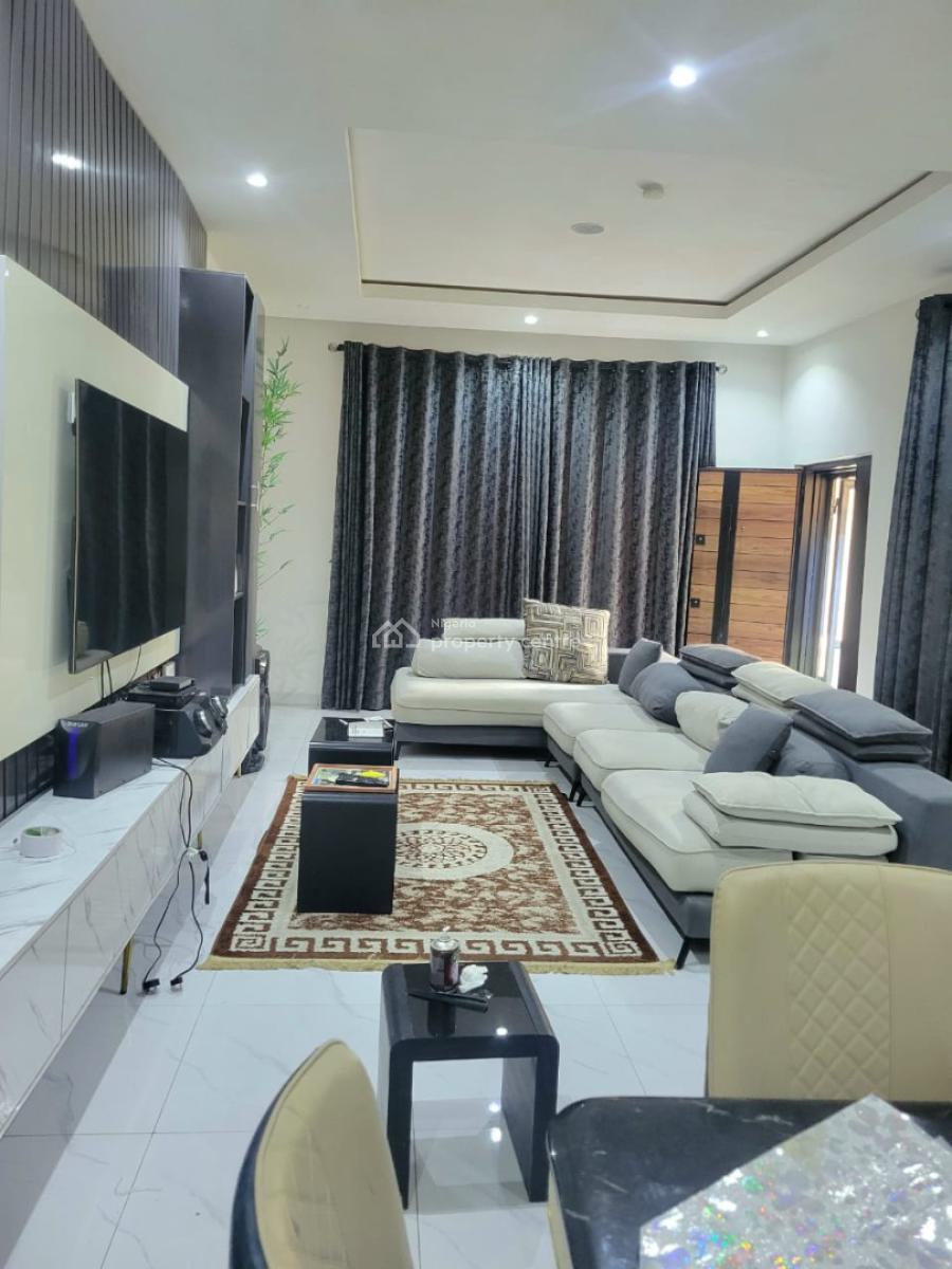Fully Furnished and Spacious 4 Bedroom Terraced Duplex, Alverton Estate, Sangotedo, Ajah, Lagos, Flat / Apartment for Sale